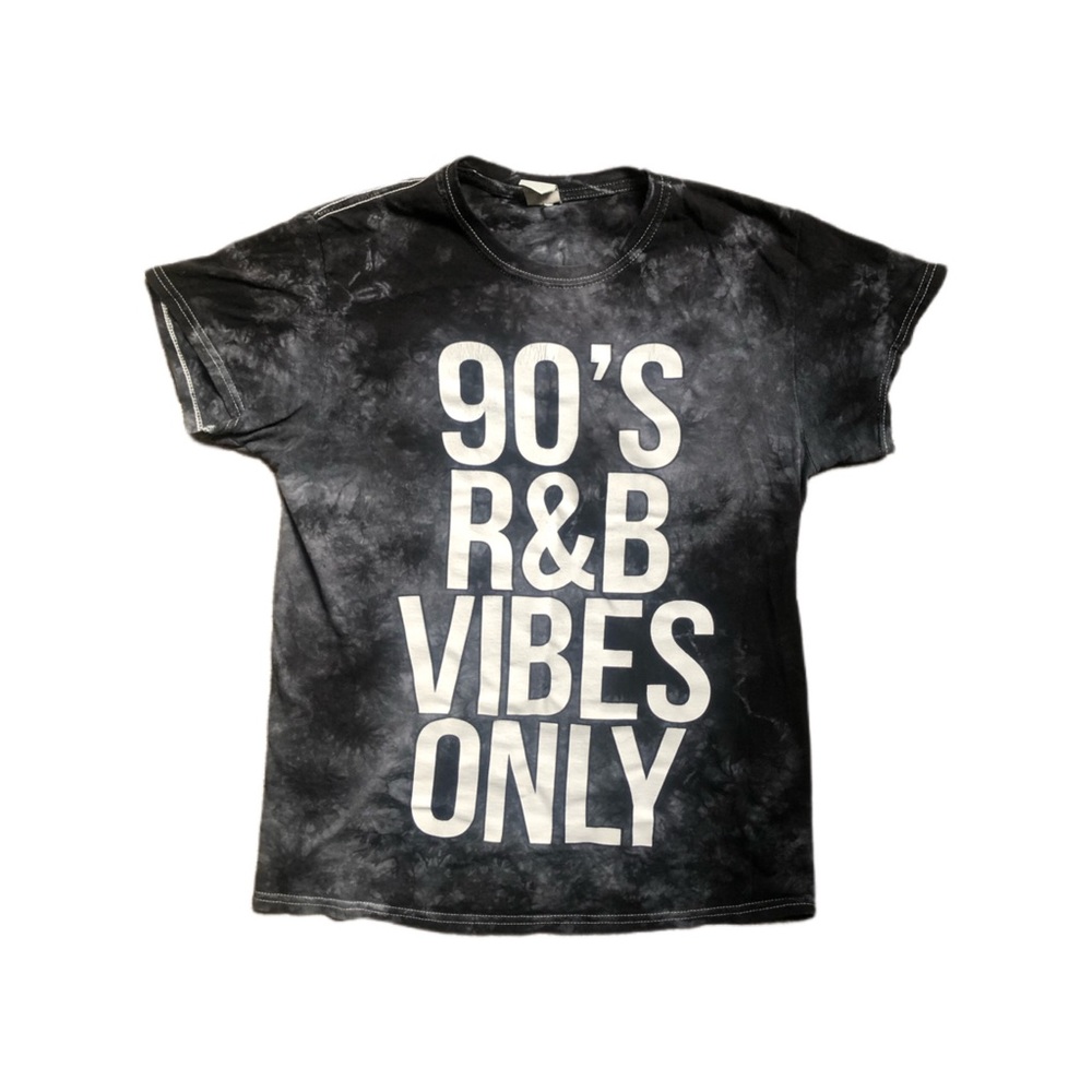Tie dye shirt.